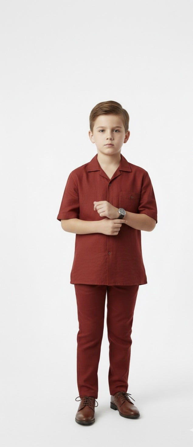 Irish Line Modern Suit - Kids MF-KD-1544