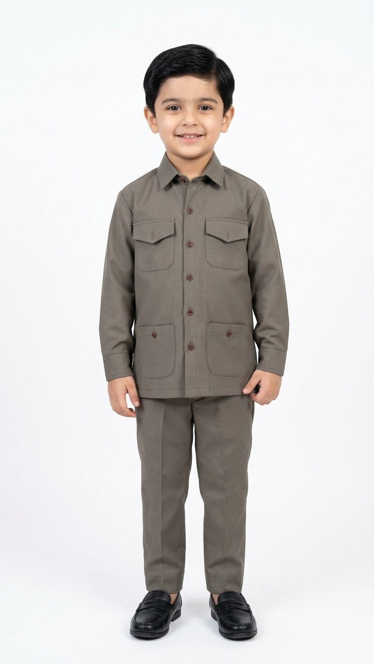 Wool Kids modern suit