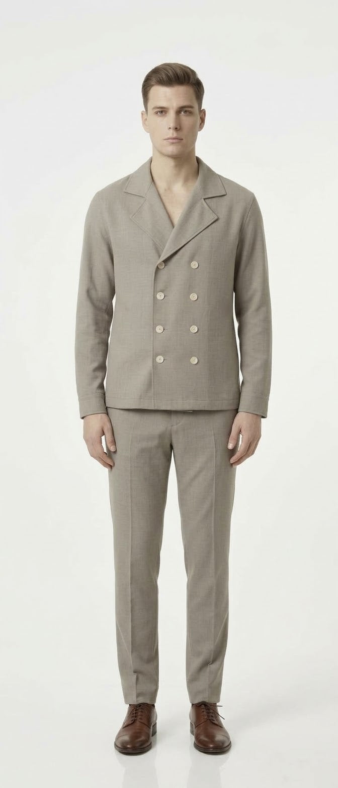 Double-Breasted Modern suit