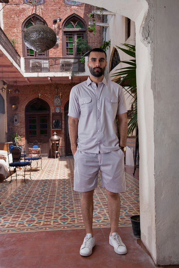 Steal Grey Shorts Co-ords