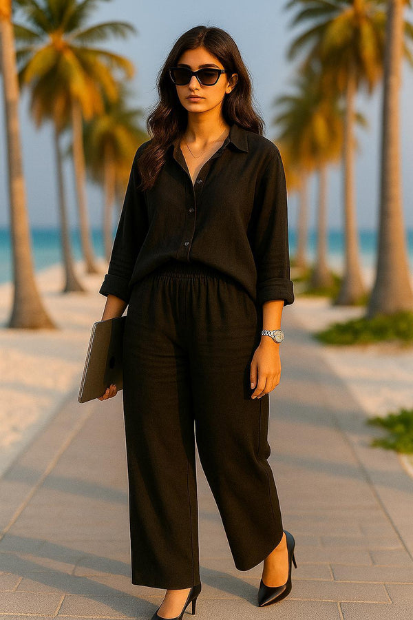 Black Women Coords Set