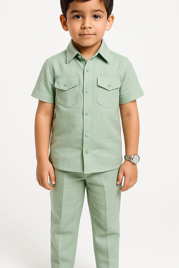 Mint Green Festive Suit
